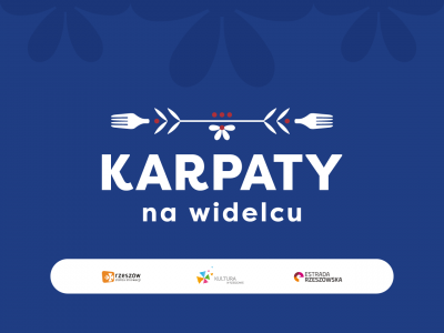 Grafika promująca Karpaty na Widelcu